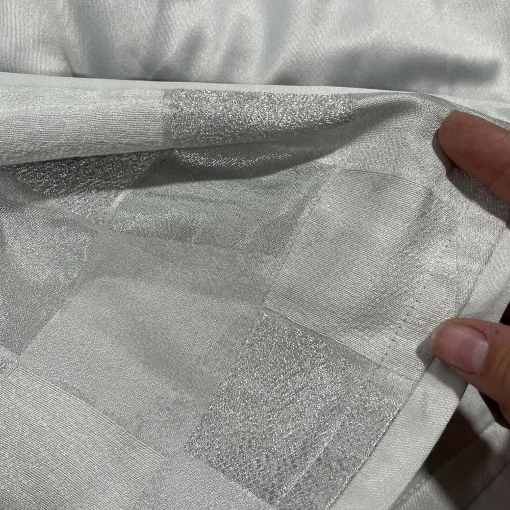NEW $400 Hudson Park Collection [ Full / Queen ]‎ Facets Duvet Cover Only #D299